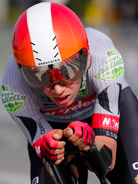 Prima gara su strada del 2026 e subito per Pezzo Rosola è arrivata la vittoria nella Cronometro della Versilia