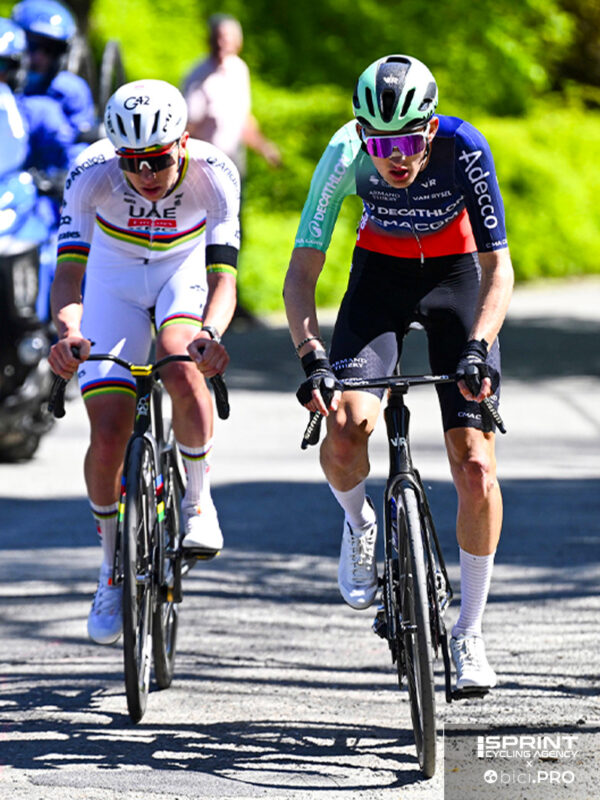 Liegi-Bastogne-Liegi 2026, Paul Seixas, Tadej Pogacar