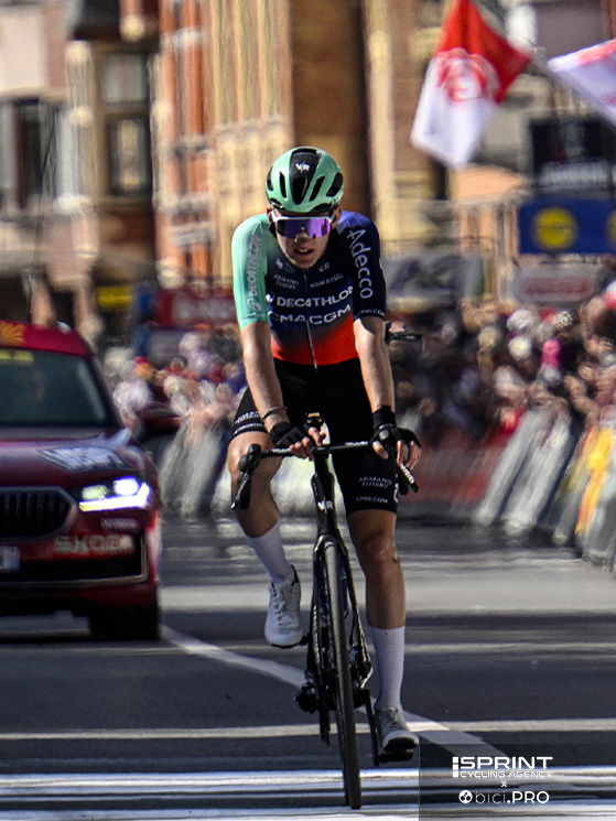 Secondo a 45 secondi da Pogacar, Seixas ha vissuto la sconfitta come lo stimolo a fare meglio