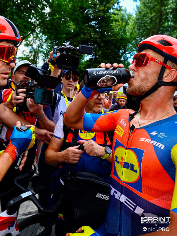 Tour de France 2025, Valenciennes, Jonathan Milan, borraccia, integratore Unbroken