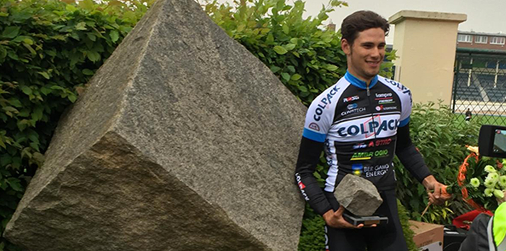 Filippo Ganna è stato il primo e unico italiano a conquistare la Roubaix U23 (foto Team Colpack)