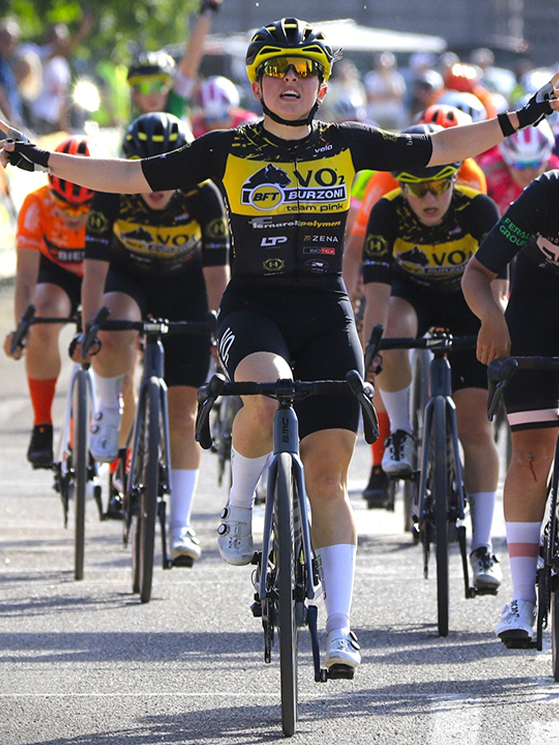 Purtroppo per Velo e la stessa junior Campana, anche quest'anno i percorsi di mondiali e europei non sono adatti alle velociste (foto Ossola)