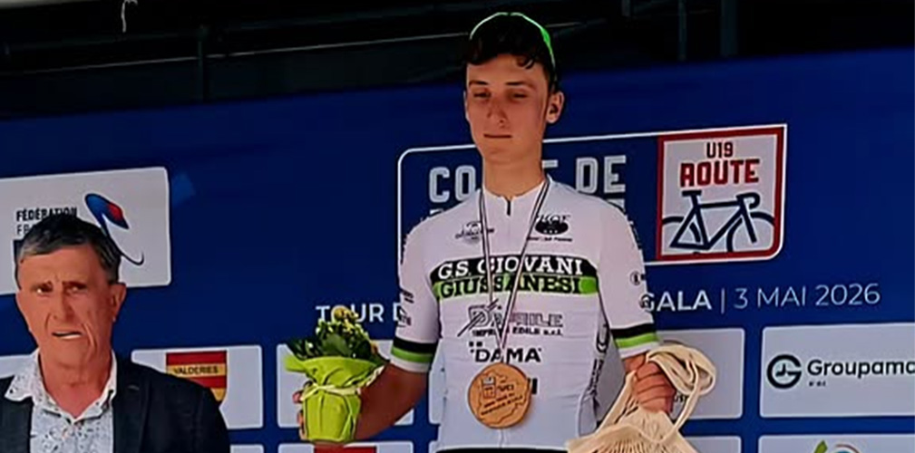 Brustia premiato come miglior giovane al Tour du Carmausin Segala. Ha solo 16 anni