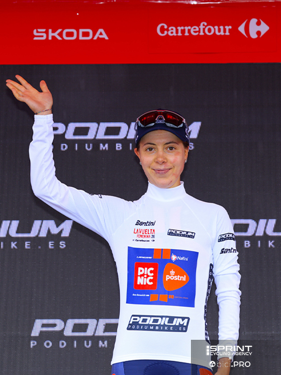 Ciabocco sta correndo la Vuelta e per Velo può essere una protagonista al Giro Women dopo l'infortunio primaverile
