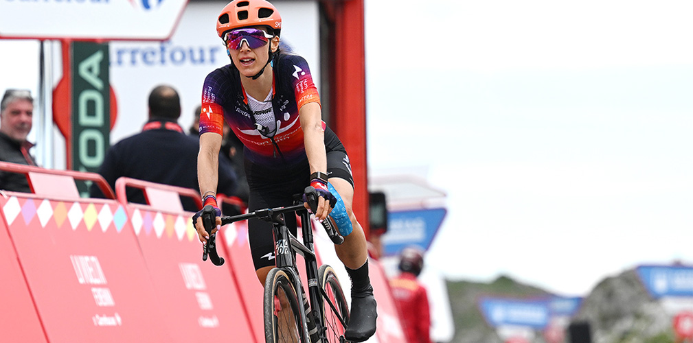 In cima all'Angliru la Malcotti ha colto un bel 9° posto, bissato nella classifica finale della Vuelta (foto Getty Images)