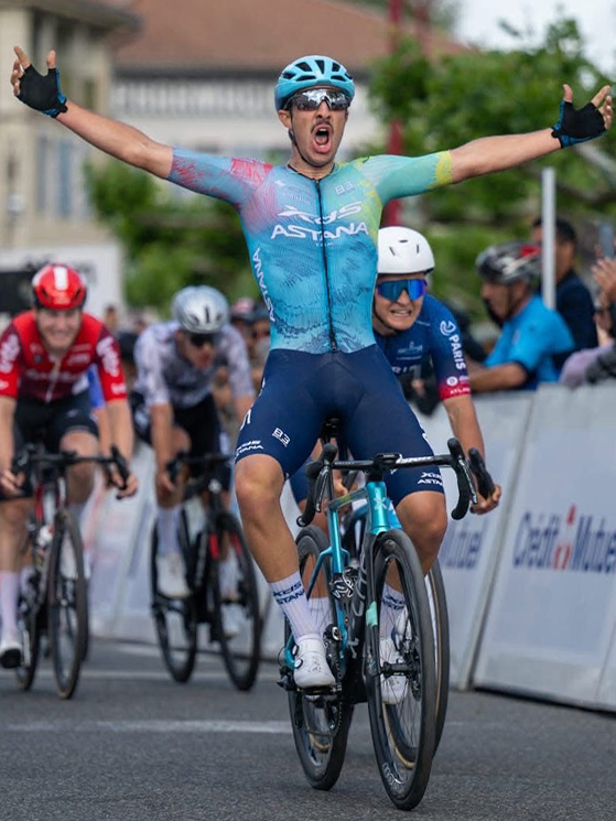 Il successo ottenuto nel 2025 nella stessa corsa, ma in circostanze diverse, spuntandola allo sprintn (foto organizzatori)