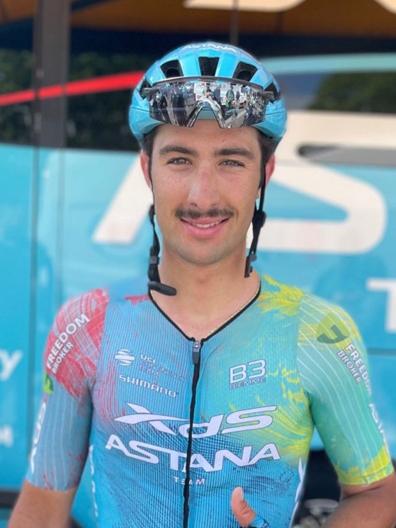 Già 22 giorni nella stagione di Mellano, con 4 Top 10 oltre alla vittoria francese (foto Instagram)