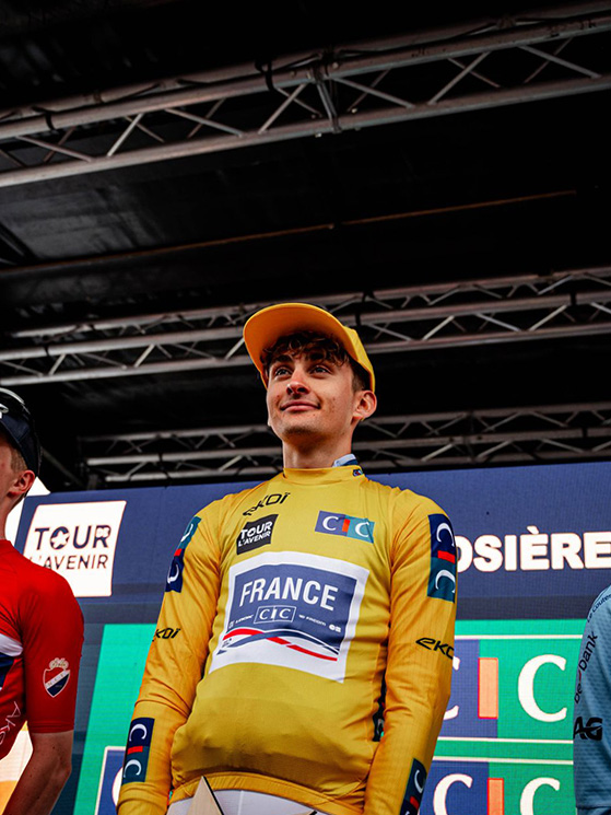 Il transalpino, primo all'Avenir 2025, vuole subito provare il Tour, che un francese non vince dal 1985
