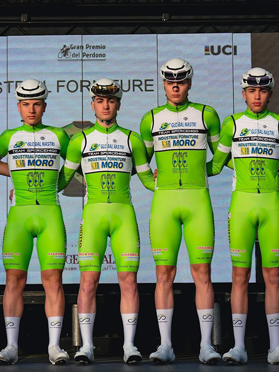 Un pregio di Vendramin è quello di saper fare gruppo in squadra e di avere sintonia con i compagni (foto CS Spercenigo)