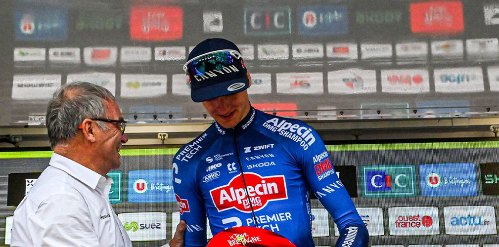 Al Tour de Bretagne la parziale soddisfazione del premio alla combattività (foto c.a.photographies)