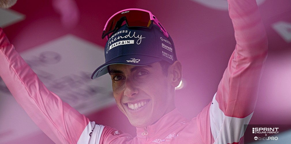 Eulalio ha difeso la maglia rosa, sprintando anche per i 6" del Chilometro Red Bull