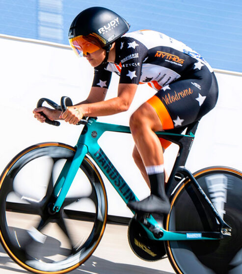Francesca Selva, trasformazione velocista, pista, velocità (immagine Instagram)