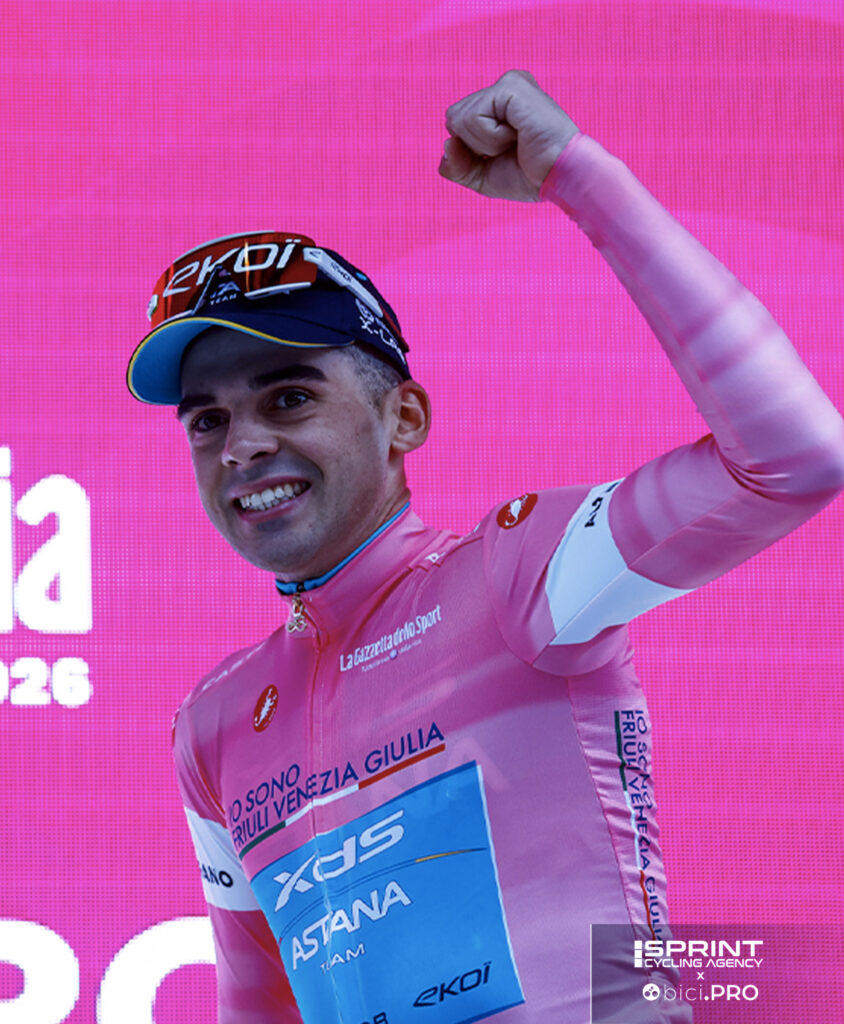 Guillermo Silva, maglia rosa 2026
