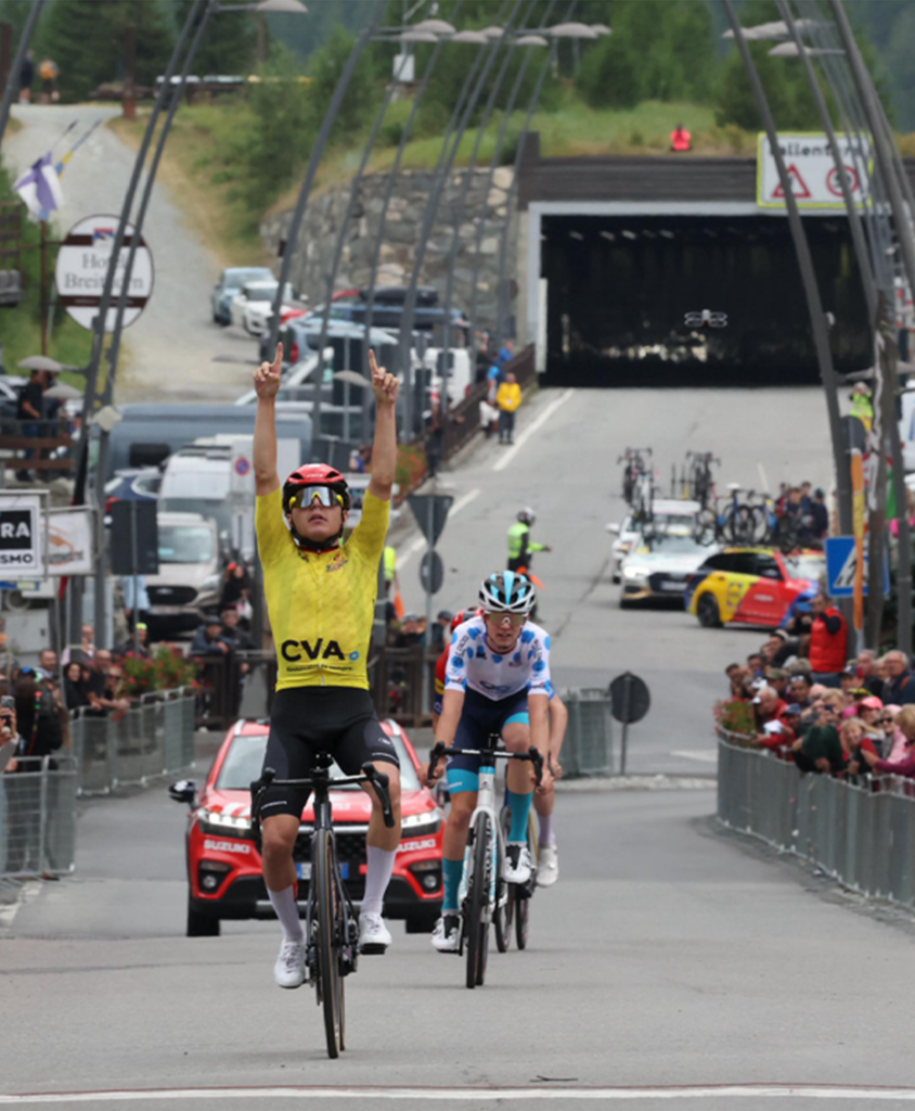 Giro Ciclistico della Valle d'Aosta 2025, Jarno Widar, vincitore di tappa e della corsa