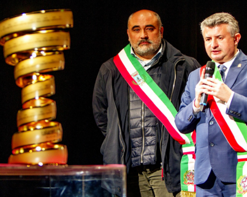 Giro d'Italia 2026, Trofeo Senza Fine, Stefano Soldan sindaco di Pieve di Soligo