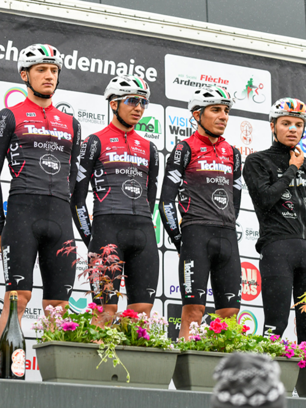 Team Techinipes #InEmiliaRomagna, À travers les Hautes Fagnes 2026, Belgio (foto Société Flèche Ardennaise)