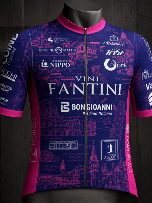 Vini Fantini-BePink, To Fit, maglia per il Giro Women