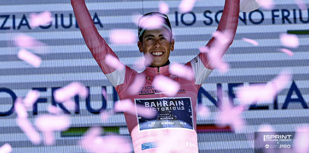 Intanto Eulalio, che ci ha provato nel finale, vuol tenere la maglia rosa il più possibile