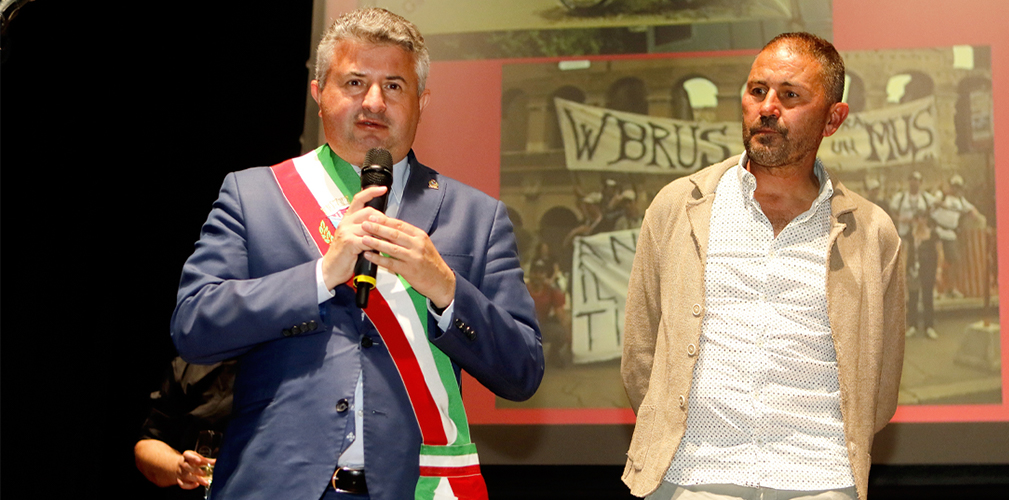 Stefano Soldan, sindaco di Pieve di Soligo e Marzio Bruseghin (foto Bolgan)