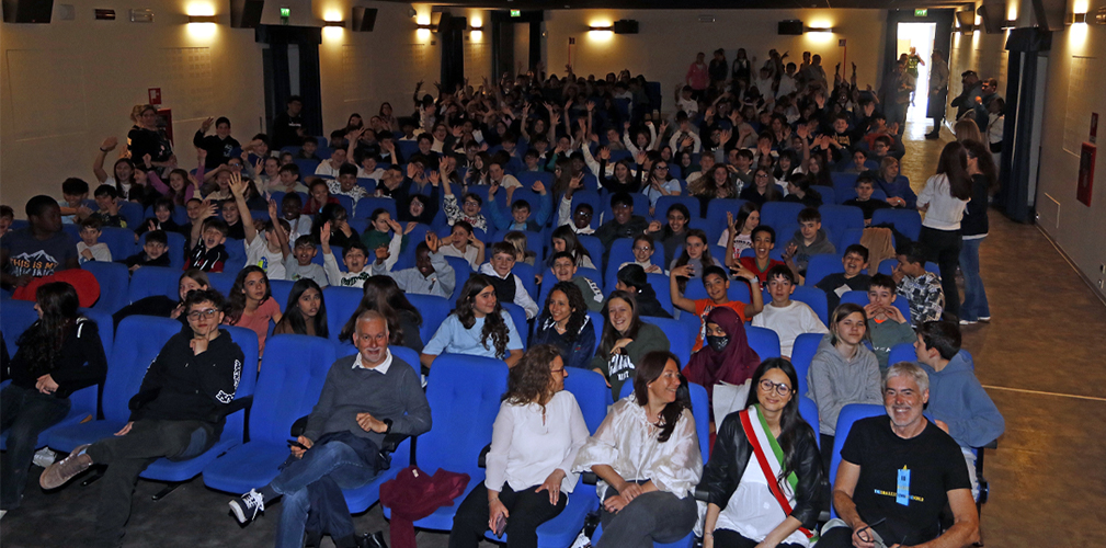 Pieve di Soligo, serata con Marzio Bruseghin, (foto Bolgan)