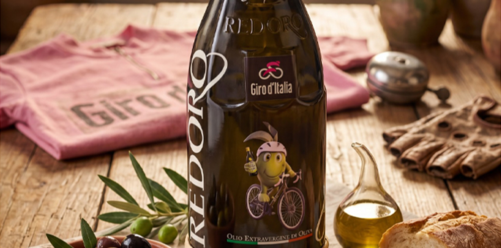 Redoro, olio extravergine d'oliva, Giro d'Italia 2026, partnership, Prodotto Ufficiale