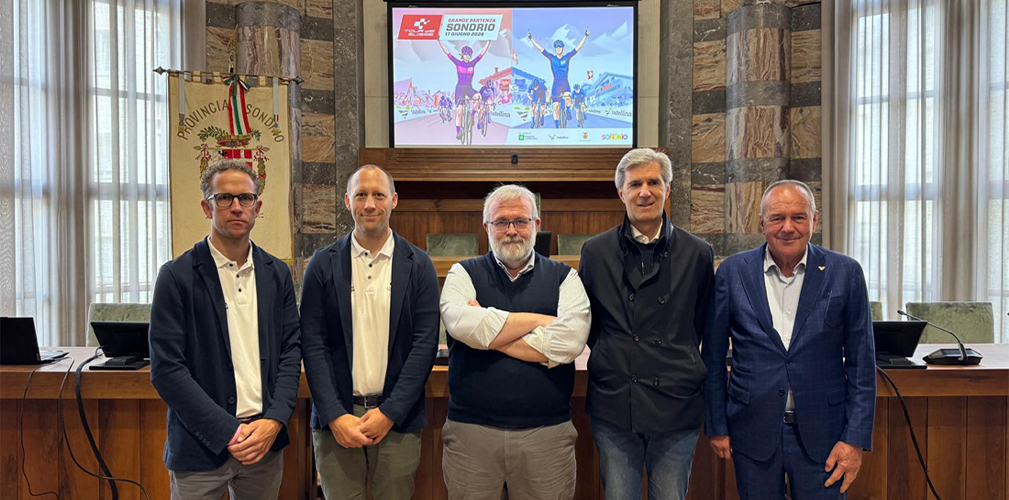 Presentazione del Tour de Suisse, grande partenza a Sondrio, 2026