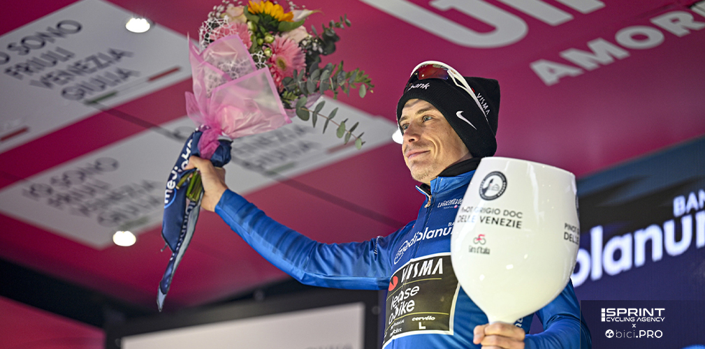Giro d'Italia 2026, Jonas Vingegaard, maglia blu