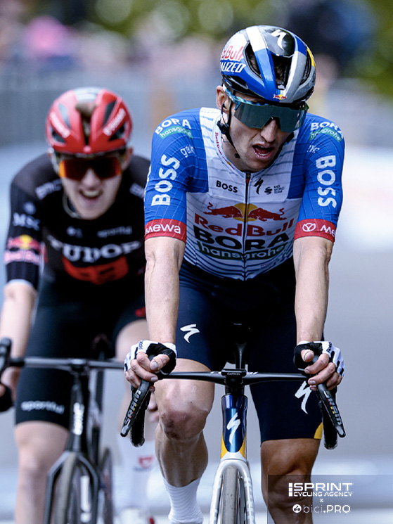 Anche Hindley ieri non era al top, l'australiano ha perso 50" da Vingegaard
