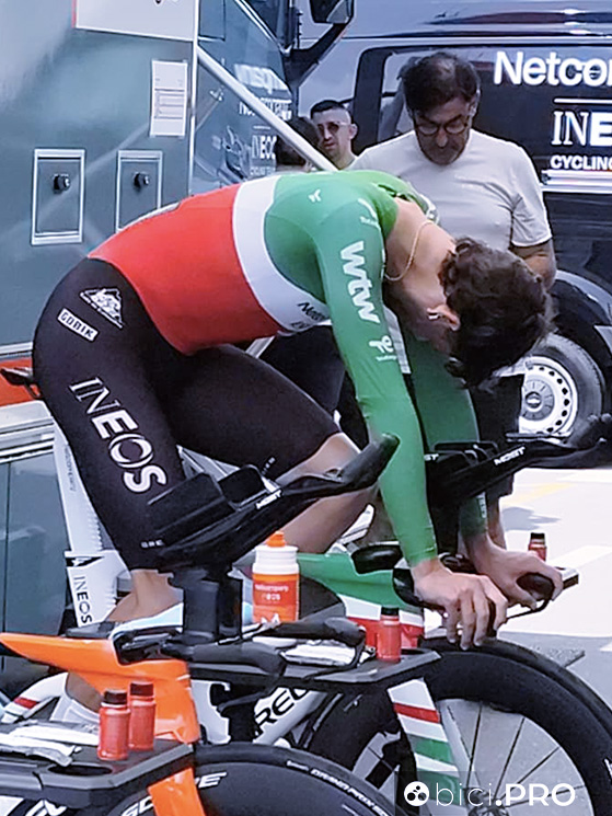 Filippo Ganna, crono Massa, Giro