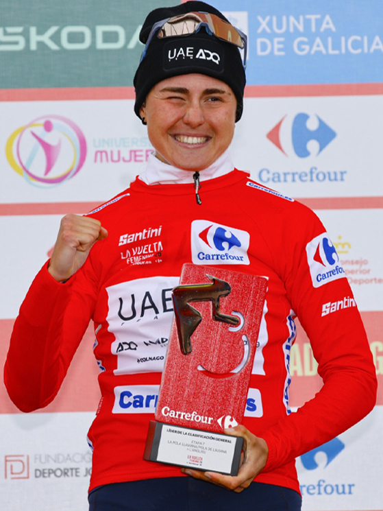 Paula Blasi, UAE Team ADQ, Vuelta Femenina