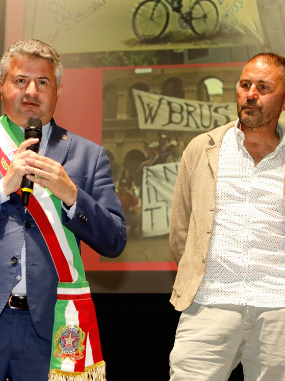 Stefano Soldan, sindaco di Pieve di Soligo e Marzio Bruseghin (foto Bolgan)