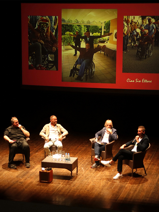 Pieve di Soligo, serata con Marzio Bruseghin, (foto Bolgan)