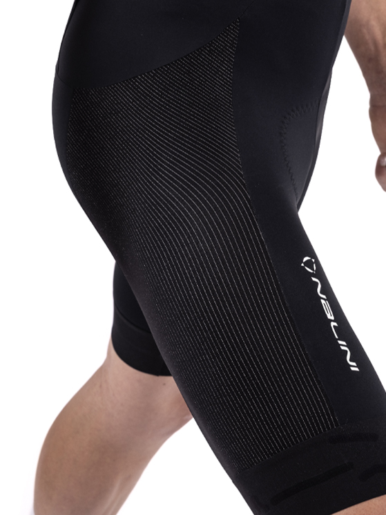 Nalini, pantaloncini Airbag System, Aerobag, tessuto Dyneema
