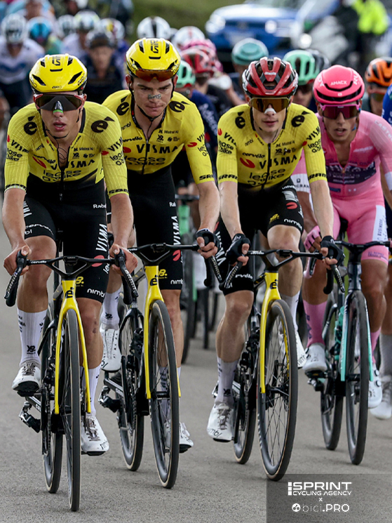 Jonas Vingegaard, Davide Piganzoli, Sepp Kuss, Visma Lease a Bike, Giro d'Italia 2026