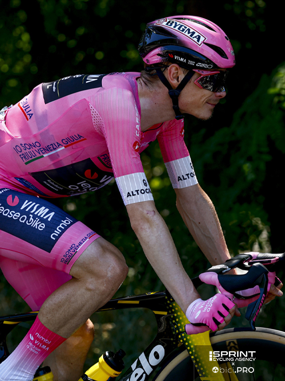 Jonas Vingegaard, Giro d'Italia 2026, maglia rosa, Voghera-Milano