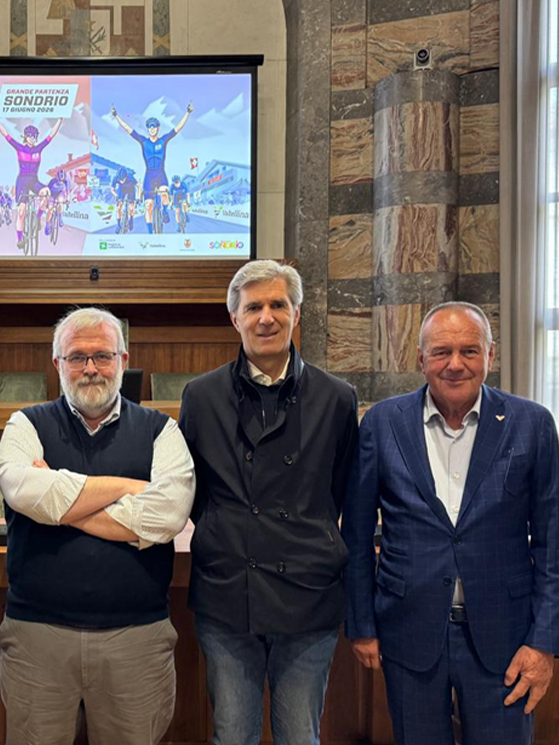 Presentazione del Tour de Suisse, grande partenza a Sondrio, 2026