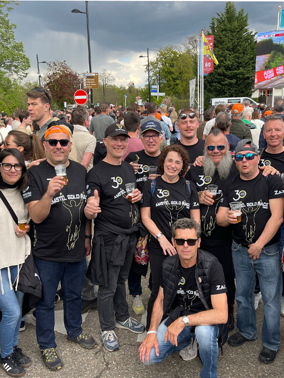 Amstel Gold Race 2026, Stefano Zanini, amici, corsa