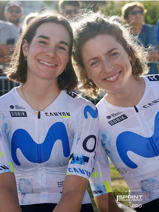 Accanto a Marlen Reusser (destra), correrà Francesca Barale: anche lei piemontese