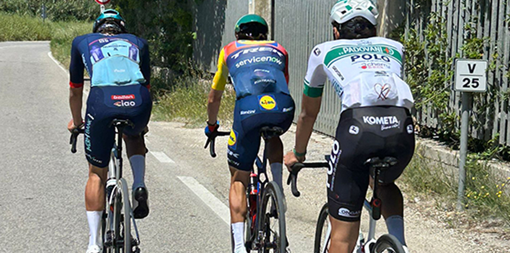 I due Masciarelli, più Ciccone, durante la recon del Blockhaus di pochi giorni fa