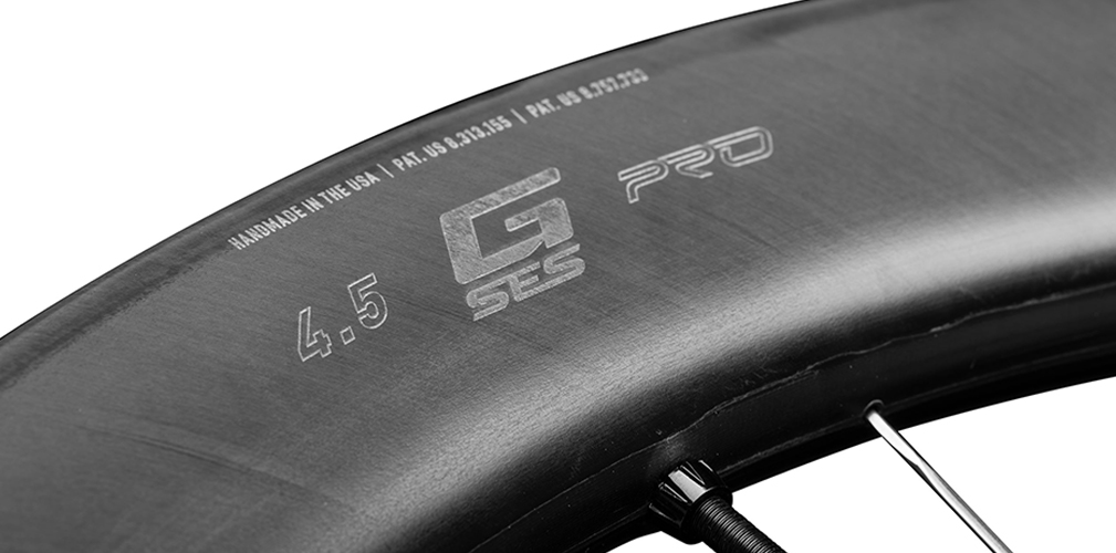 Questo il profilo delle ENVE G SES 4.5 Pro: anteriore alto 49 e posteriore 55 mm
