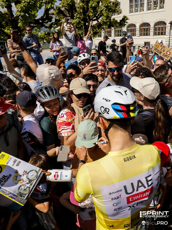 Tour de Romandie, Giro di Romandia 2026, Tadej Pogacar, tifosi, pubblico, gent, colore