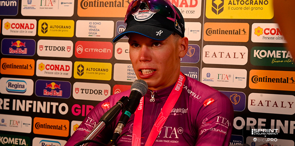 Magnier conquista così la terza tappa al Giro, dopo le due in Bulgaria