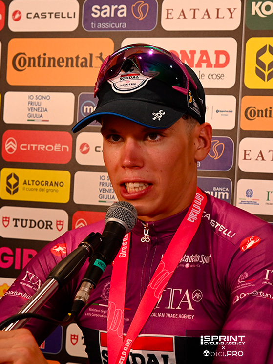Magnier conquista così la terza tappa al Giro, dopo le due in Bulgaria