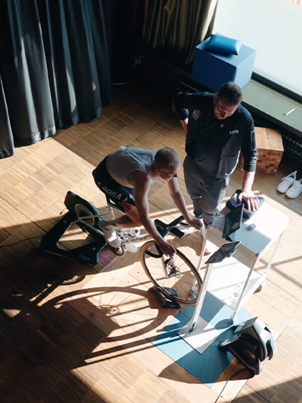Athlete Performance Center Red Bull, Salisburgo, riabilitazione Maxim Van Gils (immagine Red Bull)