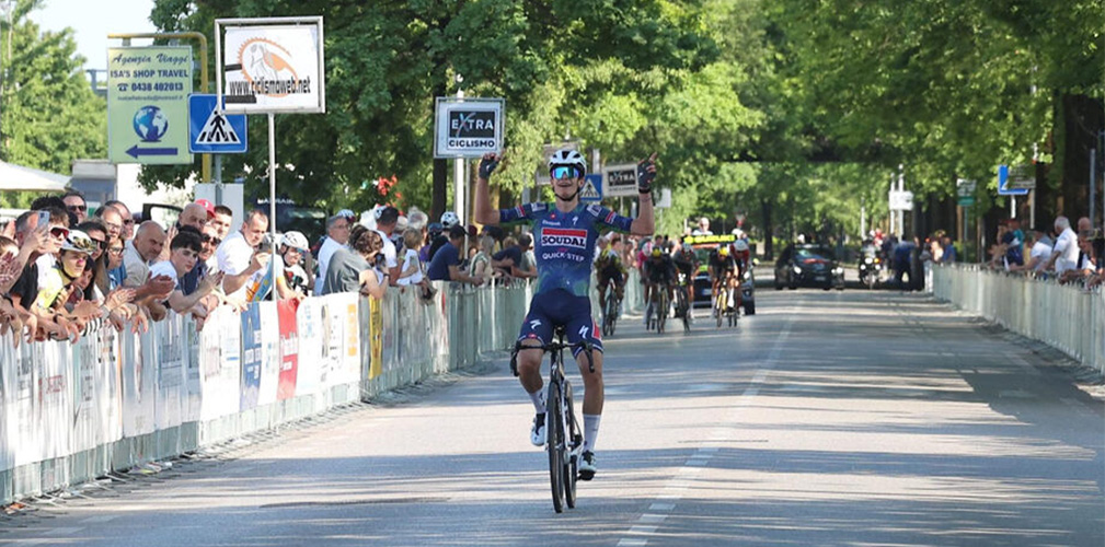 La vittoria di De Smet al Giro di Primavera, dopo essere stato 2° il giorno prima alla Coppa Montes (foto Xpix.it)