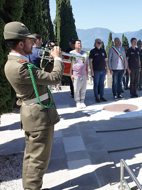 Partenza tappa Gemona Giro 2026