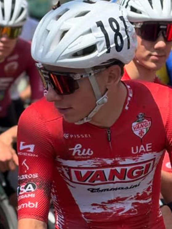 Lo spagnolo Martinez Groset ha 17 anni, è al Team Vangi da quest'anno (foto Instagram)