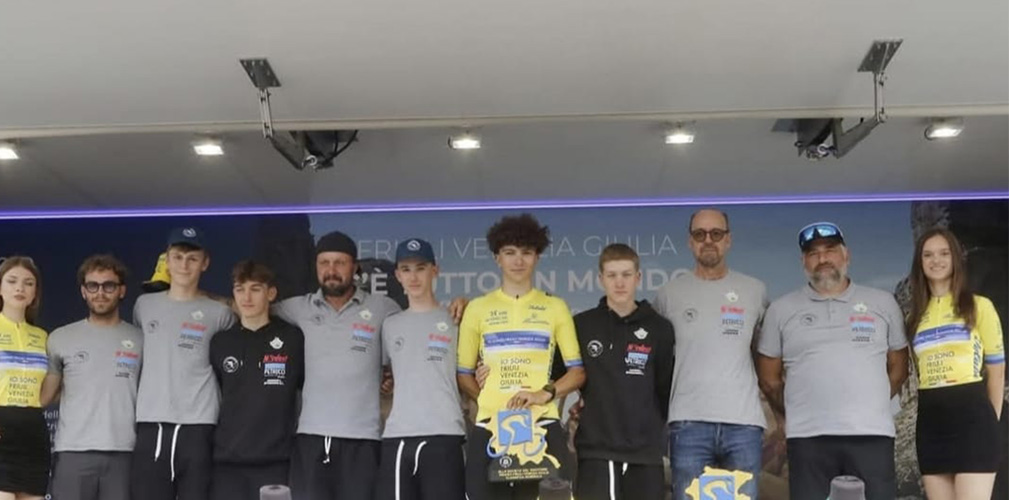 Il team premiato al Giro del Friuli. Per Dalle Vedove, Pezzo Rosola può arrivare davvero lontano, crescendo con calma