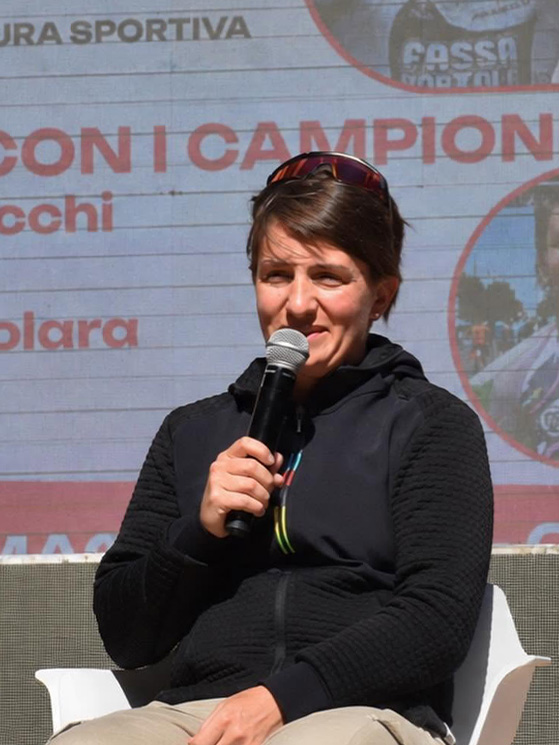 Valentina Scandolara è al suo primo anno come direttore sportivo del team UCI, impegno che abbina a molti altri