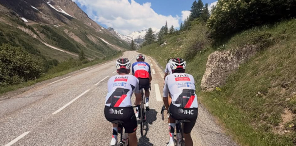 Stella negli ultimi giorni era al Sestriere con la squadra per preparare il prossimo Giro Next Gen (foto Instagram)